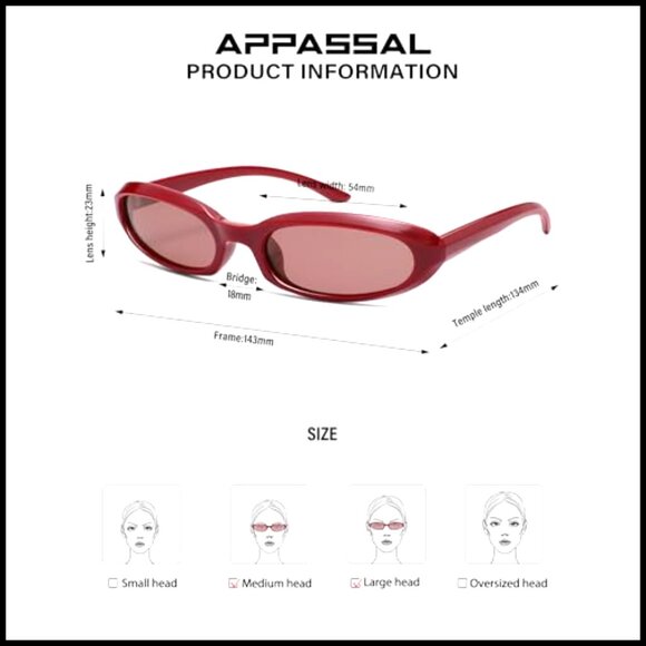 Retro Rectangle Cat Eye Polarized Sunglasses with Plastic Frames